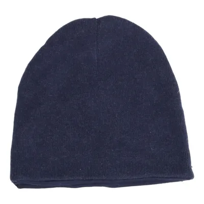 Beanie (Blauw) van Celavi Katoen, Elastaan, Wol