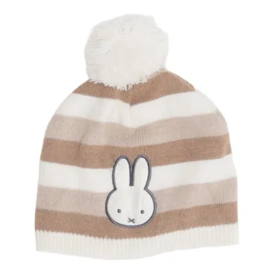 Bonnet à pompon (Marron, Blanc, Beige) de Miffy Acrylique, Polyester