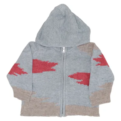 Cardigan (Grå, Flerfarvet) fra Baby Dior Bomuld, Linned