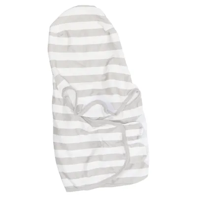 Swaddle sack (Gray, White) from Juicy Bumbles Cotton