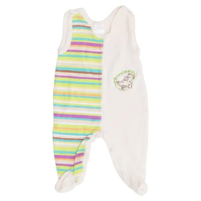 Rompers (White, Multicolored) from Biostep Organic cotton