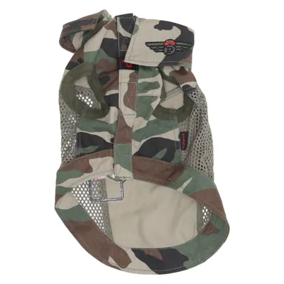 Dog harness (Green, Brown, Beige) from Puppia Cotton, Polyester
