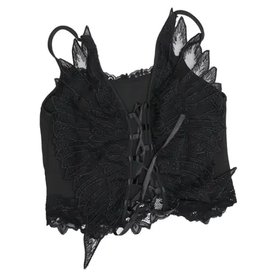 Bralette (Svart) från Romwe Polyester