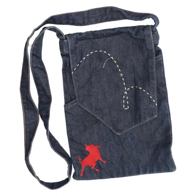 Shoulder-bag (Blue) from Evisu