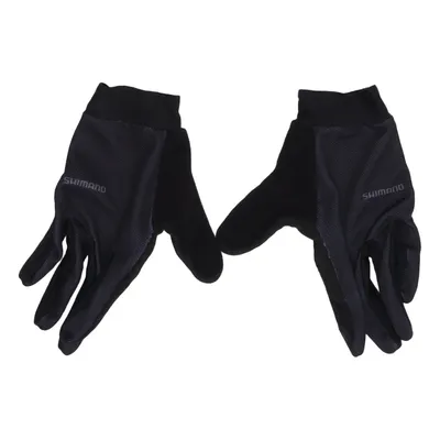 Träningshandskar (Svart) från Shimano Elastan, Polyester