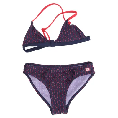 Bikini (Blue, Red) from Schiesser Elastane, Polyamide, Polyester