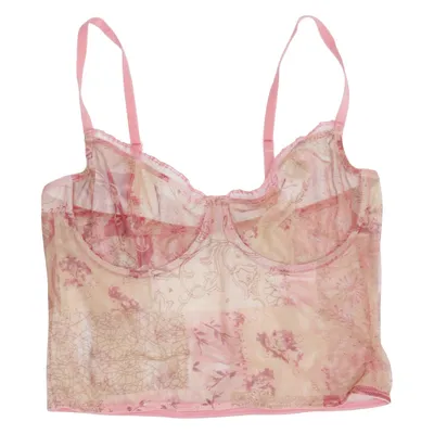 Bustier (Pink, Multicolored) from Fiorucci Elastane, Polyester