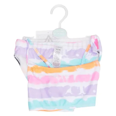Bikini (Pink, Blau, Mehrfarbig) von Y.F.K Elasthan, Polyester