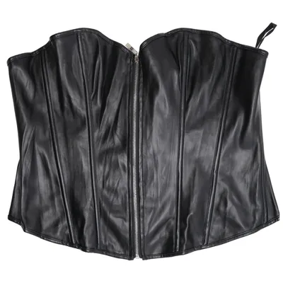 Korsett (Schwarz) Elasthan, Polyester