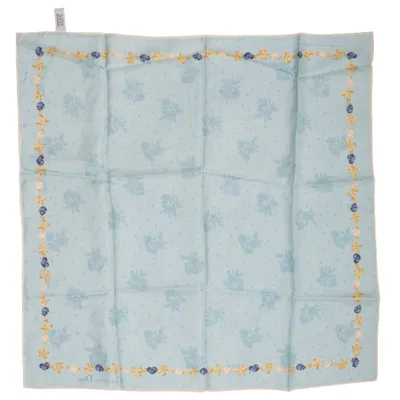 Halstuch (Blau, Mehrfarbig) von Christian Dior Seide