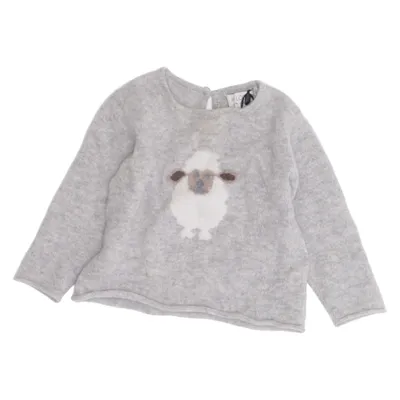 Pull-over (Gris) de Papa Lobster Cachemire