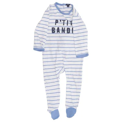 Barboteuse (Blanc, Bleu) de Kiabi