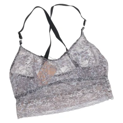 Bralette (Gray, Green) from Fredrick's of Hollywood