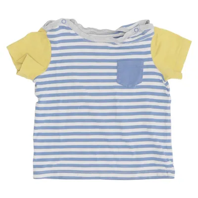 T-shirt (Blue, White, Green, Multicolored) from Baby Boden Cotton