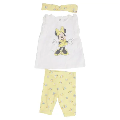 Sæt (Hvid, Gul, Blå) fra Disney Baby Bomuld