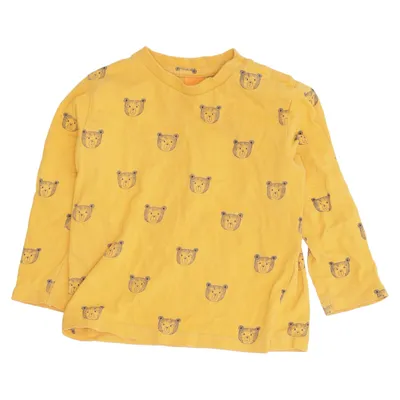 T-shirt à manches longues (Jaune) de Pusblu Coton