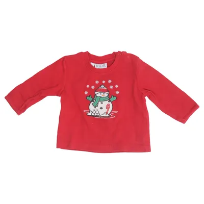 Long sleeve T-shirt (Red) from Kids and Friends Cotton