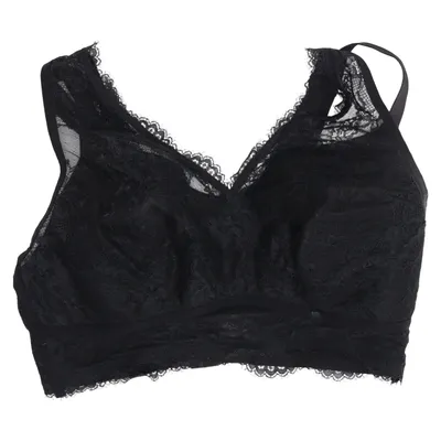 Bralette (Black) from Sugarshape Cotton, Elastane, Polyamide, Polyester