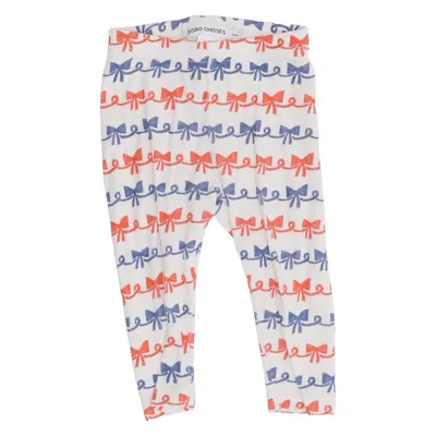 Leggings (White, Multicolored) from Bobo Choses Cotton, Polyurethane