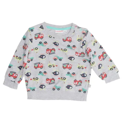 Sweatshirt (Grå, Flerfarvet) fra Liegelind Bomuld, Elastan, Viscose