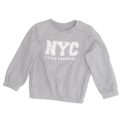 Sweatshirt (Gris) de Basics Polyester recyclé