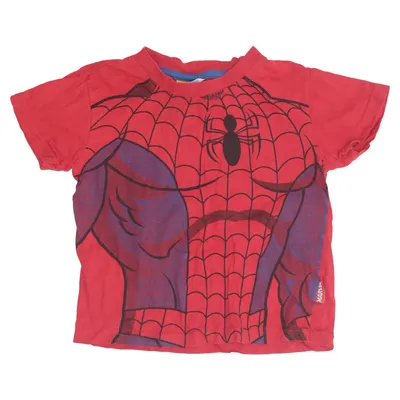 T-shirt (Rouge, Bleu, Multicolore) de Marvel Spiderman Coton