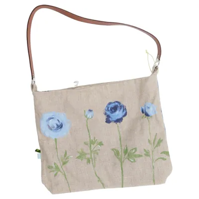 Canvas bag (Beige, Blue, Green) from Marie