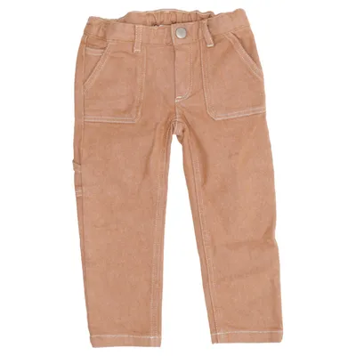 Jeans (Brown) from Bonpoint Cotton, Elastane