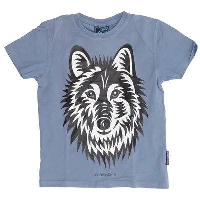 T-shirt (Wolf) from Bo Bendixen Cotton