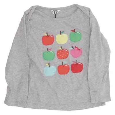 Långärmad t-shirt (Grå, Flerfärgad) från Baby Boden Bomull