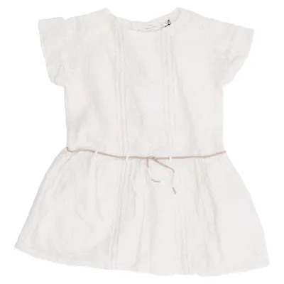 Kjole (Hvid) fra Zara BabyGirl Bomuld