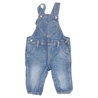 Hängselbyxor (Blå) från H&M Baby Bomull