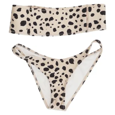 Bas de bikini (Beige, Noir) de Triangl