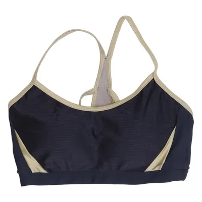 Brassière (Bleu, Or) de Track & Field Élasthane, Polyamide, Polyester
