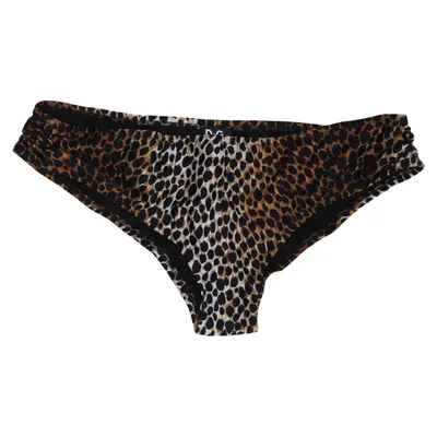 Bikini bottom (Brown, Black) from Dolce & Gabbana Beachwear