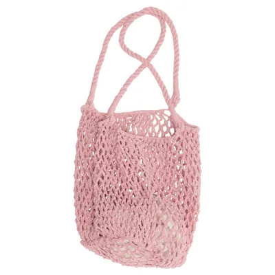 Strandtaske (Pink) fra Zara Bomuld