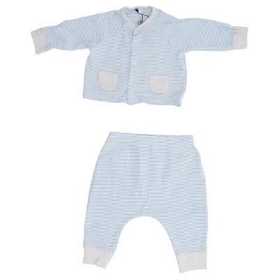Set (Blue, White, Gray) from Petit Bateau Cotton