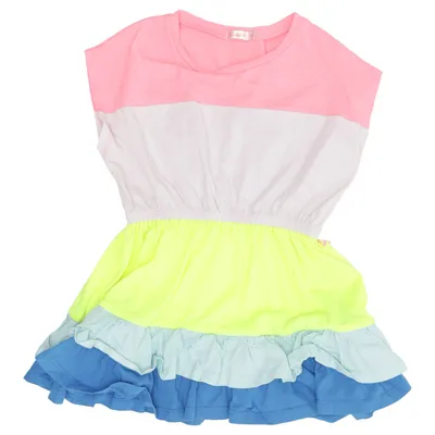 Robe (Rose, Multicolore) de Billieblush Coton, Polyester