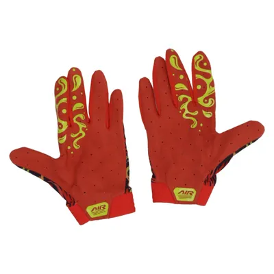 Training Gloves (Red, Multicolored) from Troy Lee Designs Elastane, Faux leather, Polyamide, Polyester