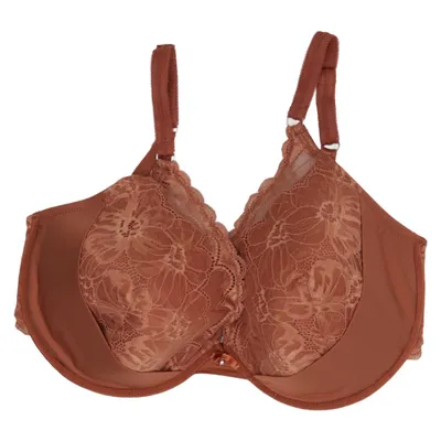 Bra (Brown) from After Eden Elastane, Polyamide
