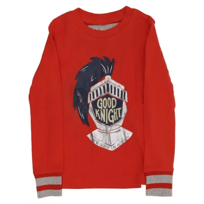 Langærmet t-shirt (Rød, Grå) fra Hatley Økologisk bomuld