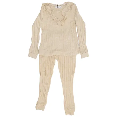 Set (Beige) van Mini Kids Katoen, Polyester