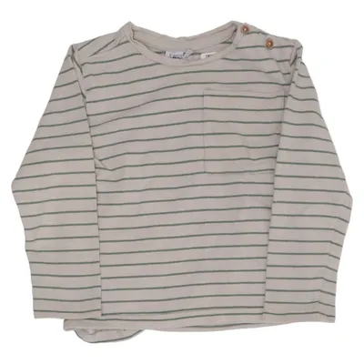 Long sleeve T-shirt (Beige, Green) from Fagottino Cotton