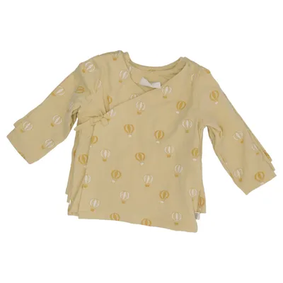Cardigan (Yellow) from Topomini Elastane, Organic cotton