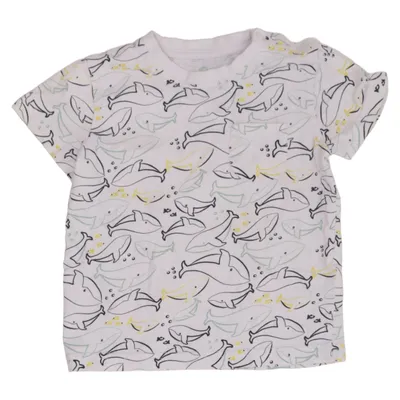 T-shirt (Wit, Meerkleurig) van Topomini Organisch katoen