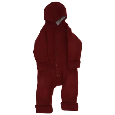 Barboteuse (Rouge) de Disana Coton, Laine