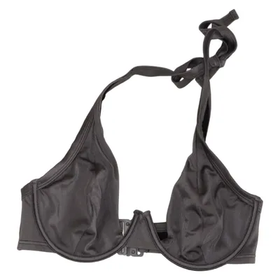 Haut de bikini (Gris) de Wolf & Whistle Élasthane, Polyamide