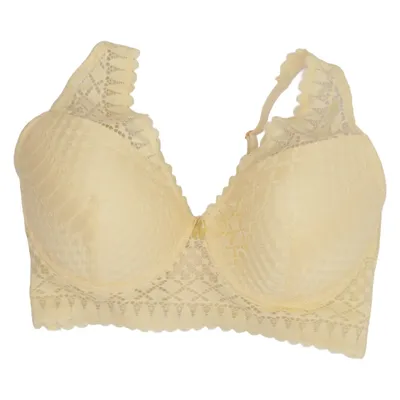 Bralette (Gul) fra Belle Vere Notte Elastan, Polyamid