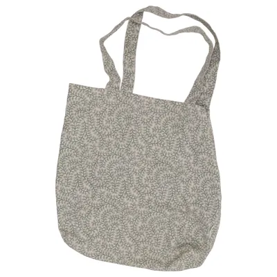 Stofpose (Grøn, Hvid) fra Søstrene Grene Bomuld, Polyester