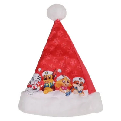 Nissehue (Rød, Hvid, Flerfarvet) fra Paw Patrol Polyester